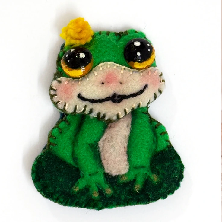 frog1 مگنت طرح قورباغه